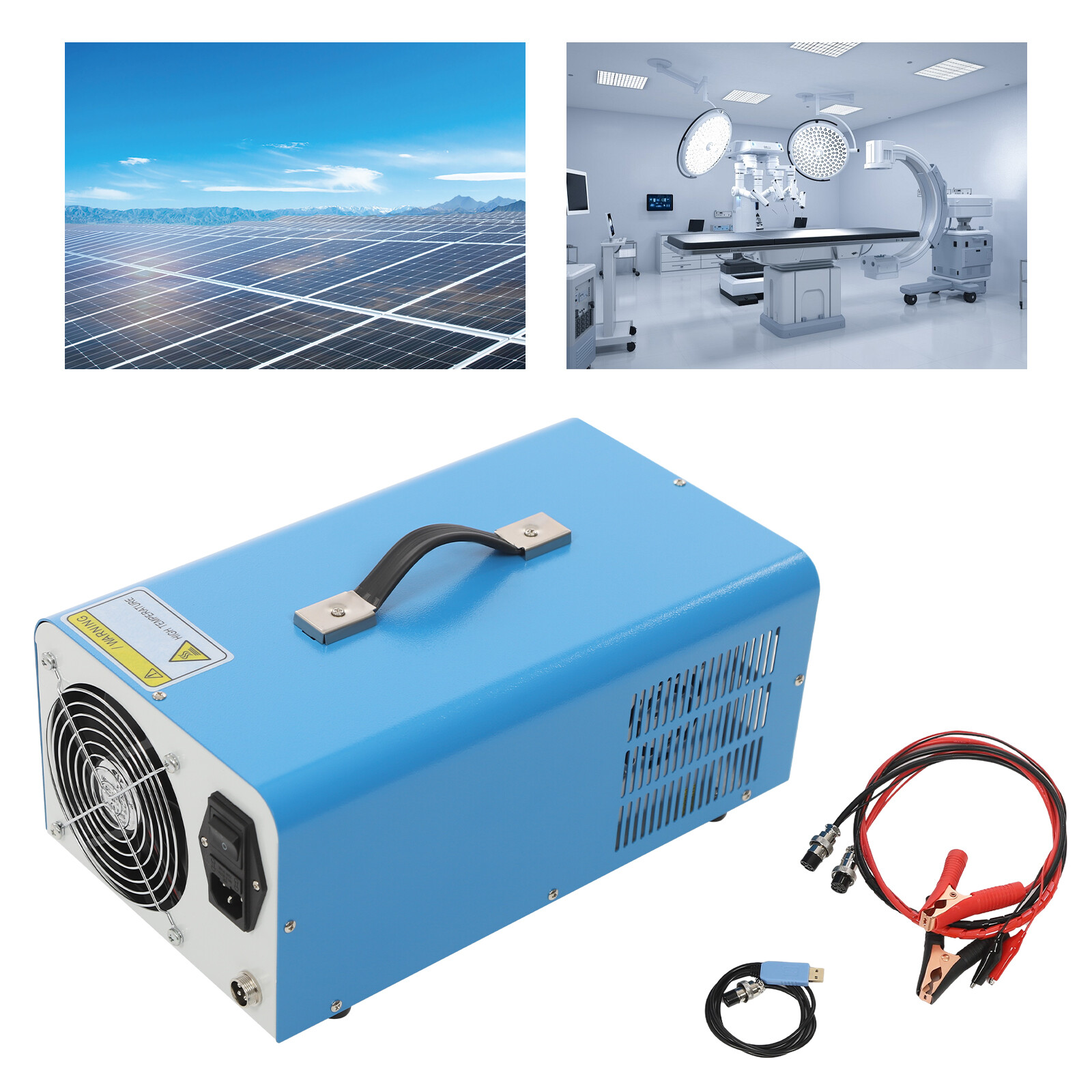 DC Corded Electric Load Tester Battery Capacity Tester Power Supply Tester 200W