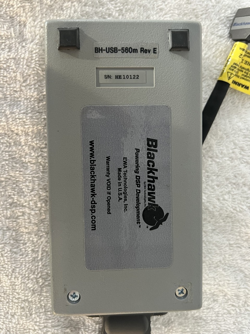 Blackhawk USB560 JTAG Emulator BH-USB-560M Rev G DSP Debugger