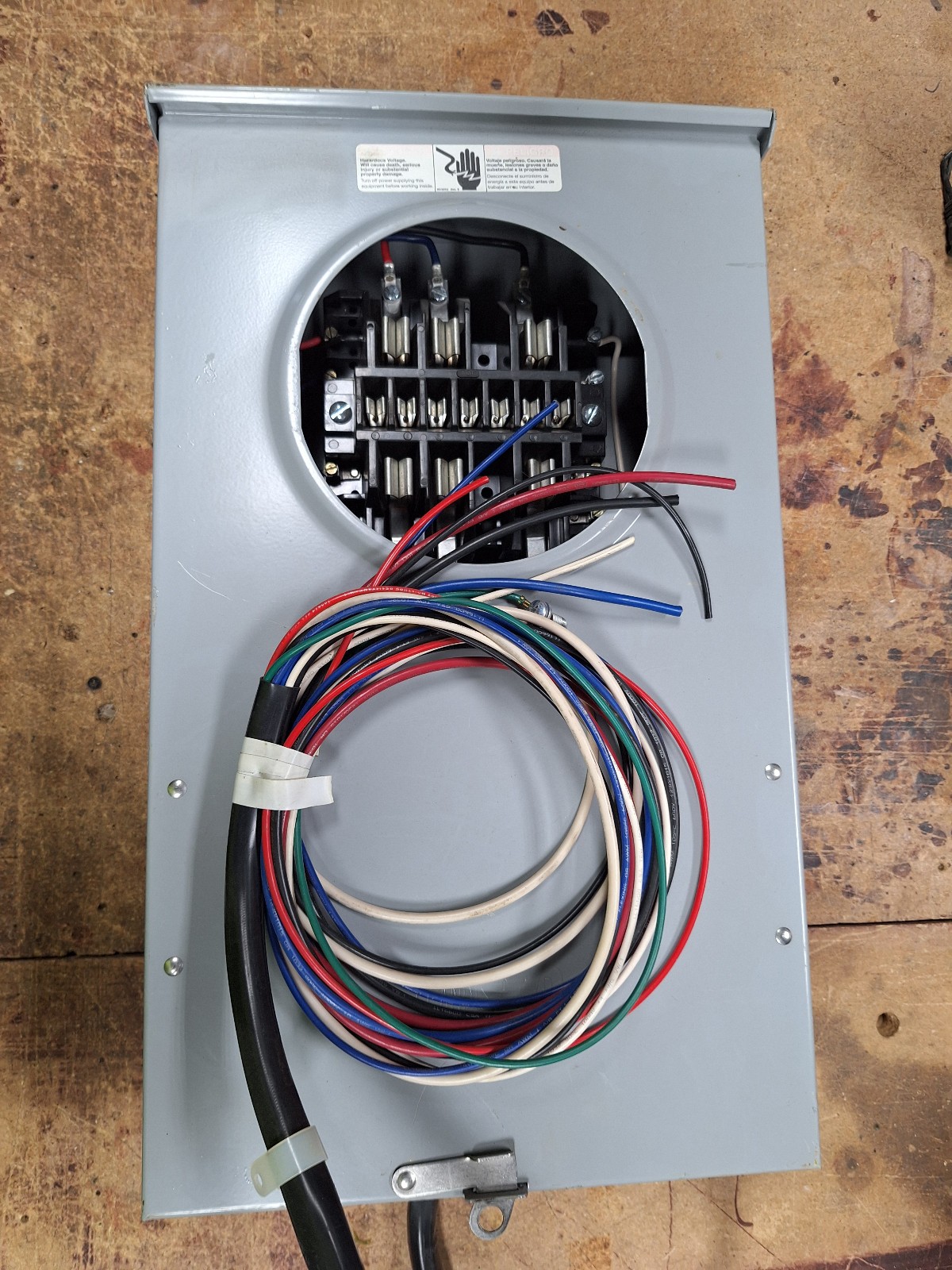 Siemens Meter Socket 9837-0433 20A 600V New Surplus No Box