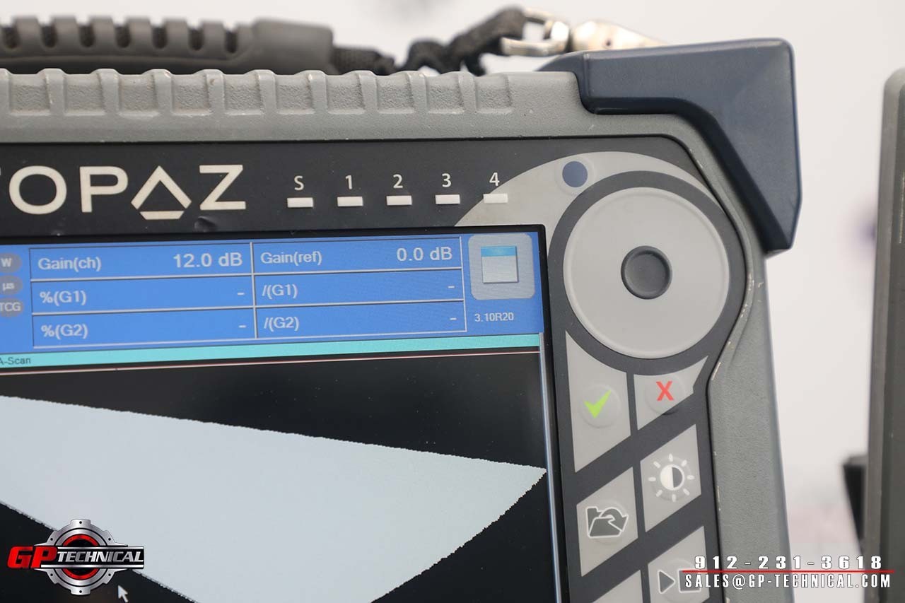 Zetec Topaz 32:128PR Phased Array Flaw Detector – Olympus Waygate Sonatest NDT