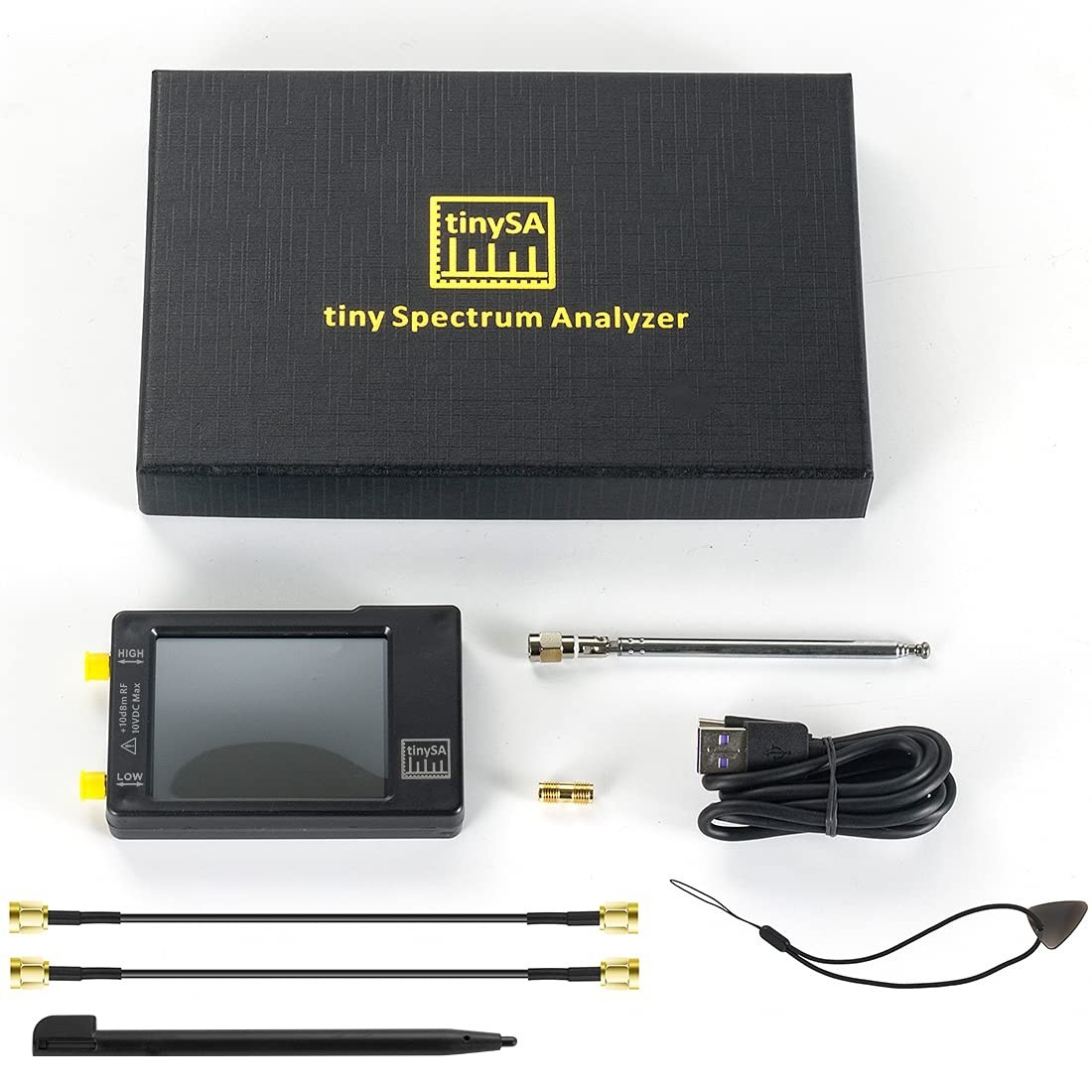 Handheld Frequency Analyzer Signal Generator 0.1MHz-960MHz Touchscreen RF Tool