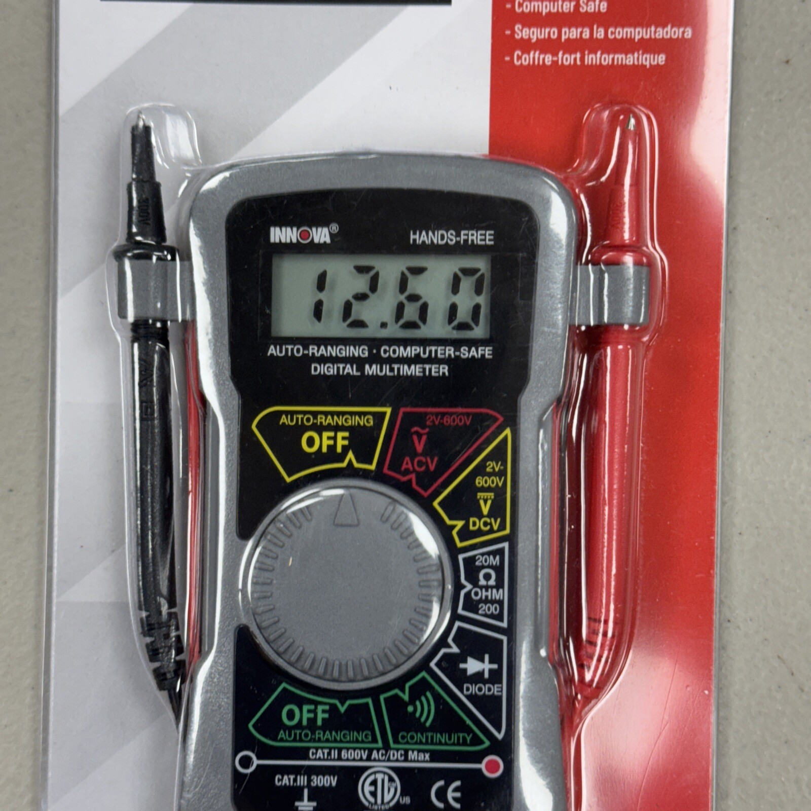 Innova Auto Ranging Digital Multimeter EPI3320 Brand New!