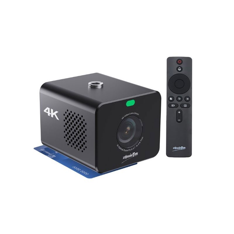 Portable 4K POV Zoom Camera 3X Auto-focus for HDMI/3G-SDI/NDI (With NDI/No Mic)