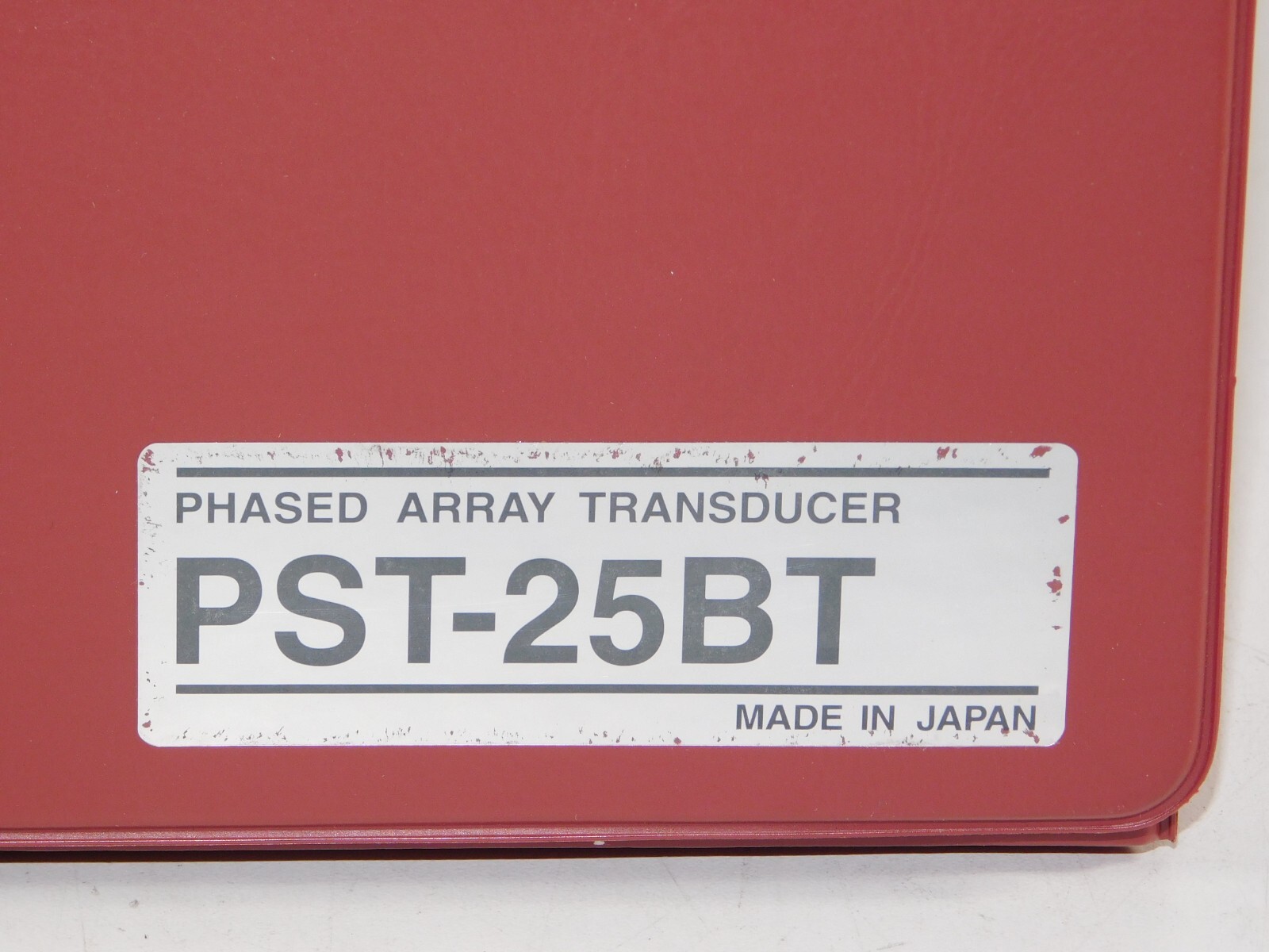 Toshiba PST-25AT 2.5 MHz Phased Array Transducer Probe Unit in Box Case Japan