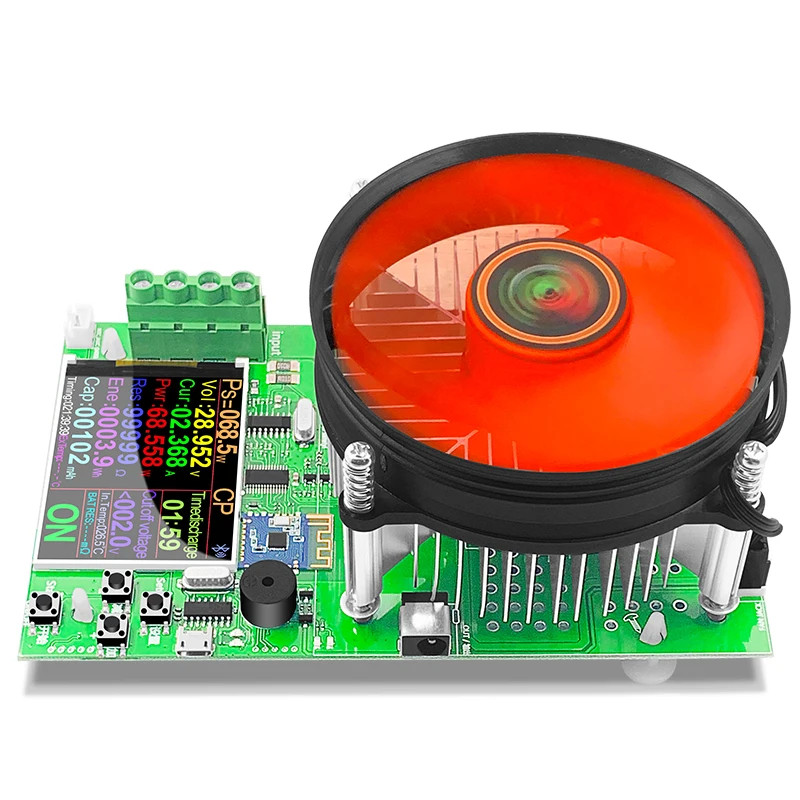 DL24 150W 4-Wire Electronic Load Battery Capacity Tester USB Discharge Meter