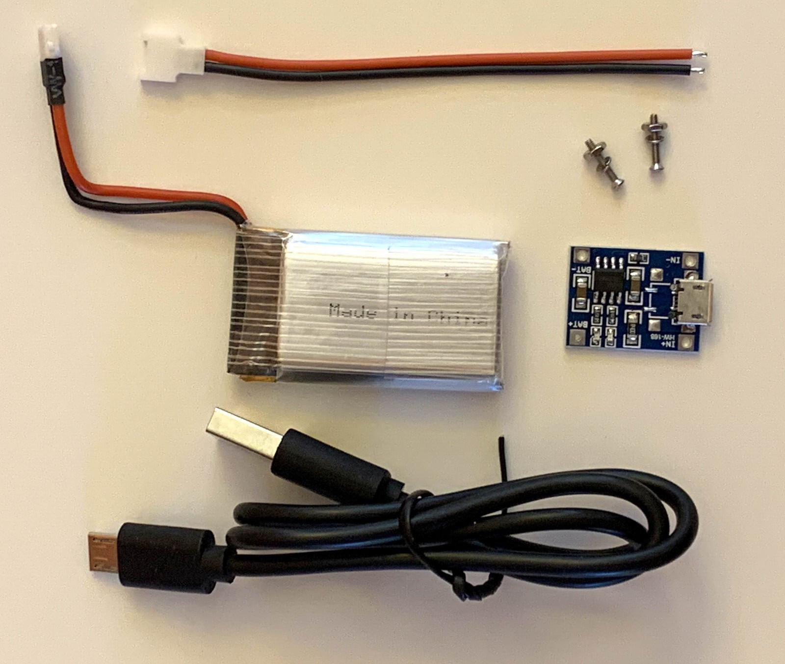 Mr Carlson’s Super Probe 780mAh Li-Ion Battery Rechargable Power Pack Kit