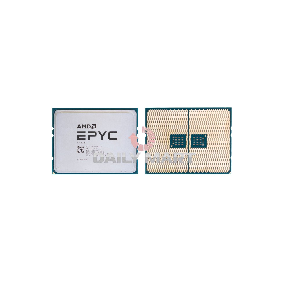 New In Box AMD EPYC 7F52 Server Processor 3.5GHz up to 3.9GHz 240W 256MB