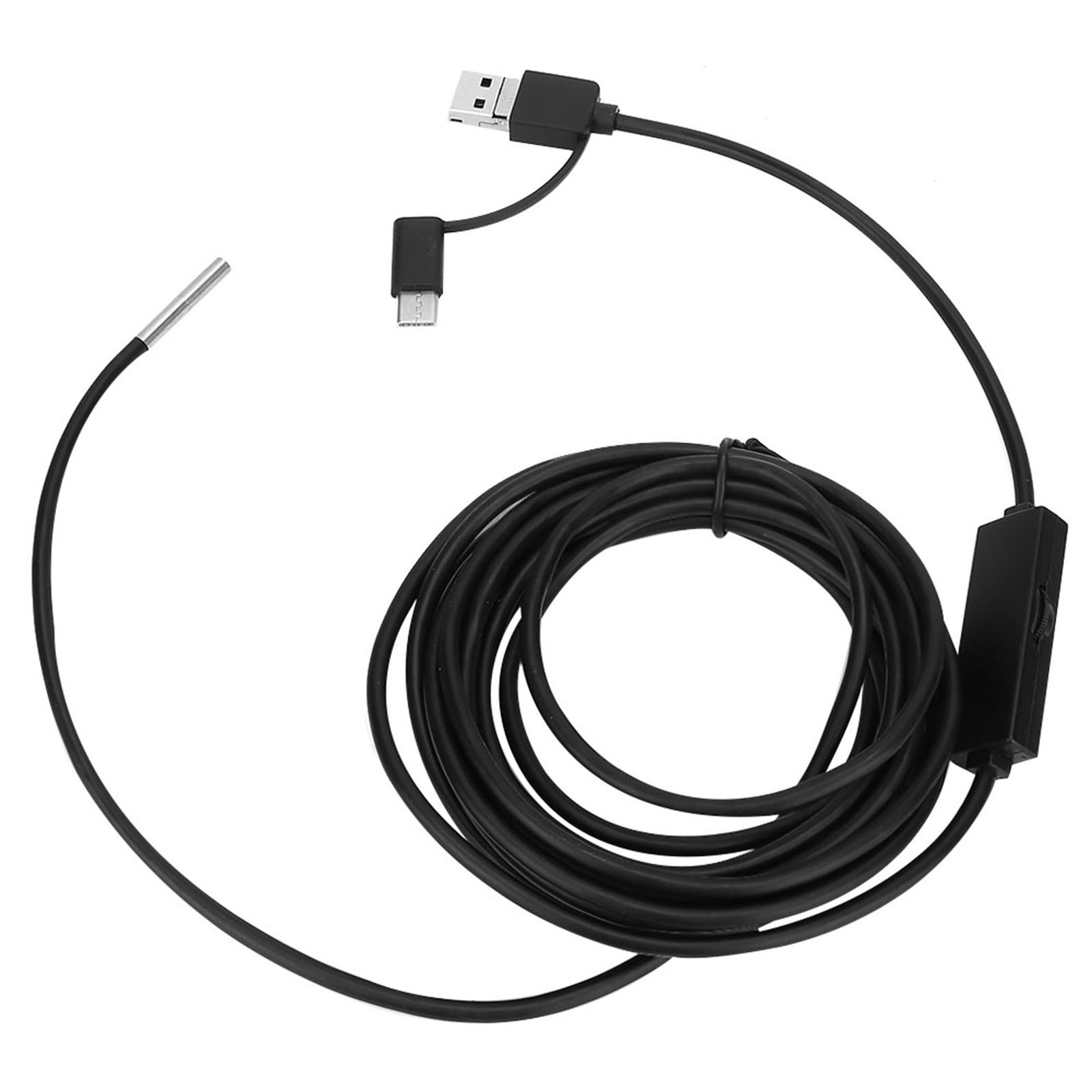 (3.5m Cable)3 In 1 For TypeC Mobile Phone 3.9mm Lens High Definition