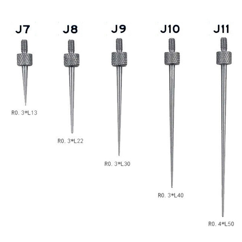 High Speed Steel Test Indicator Contact Point Depth Gauge Set for Ecommerce
