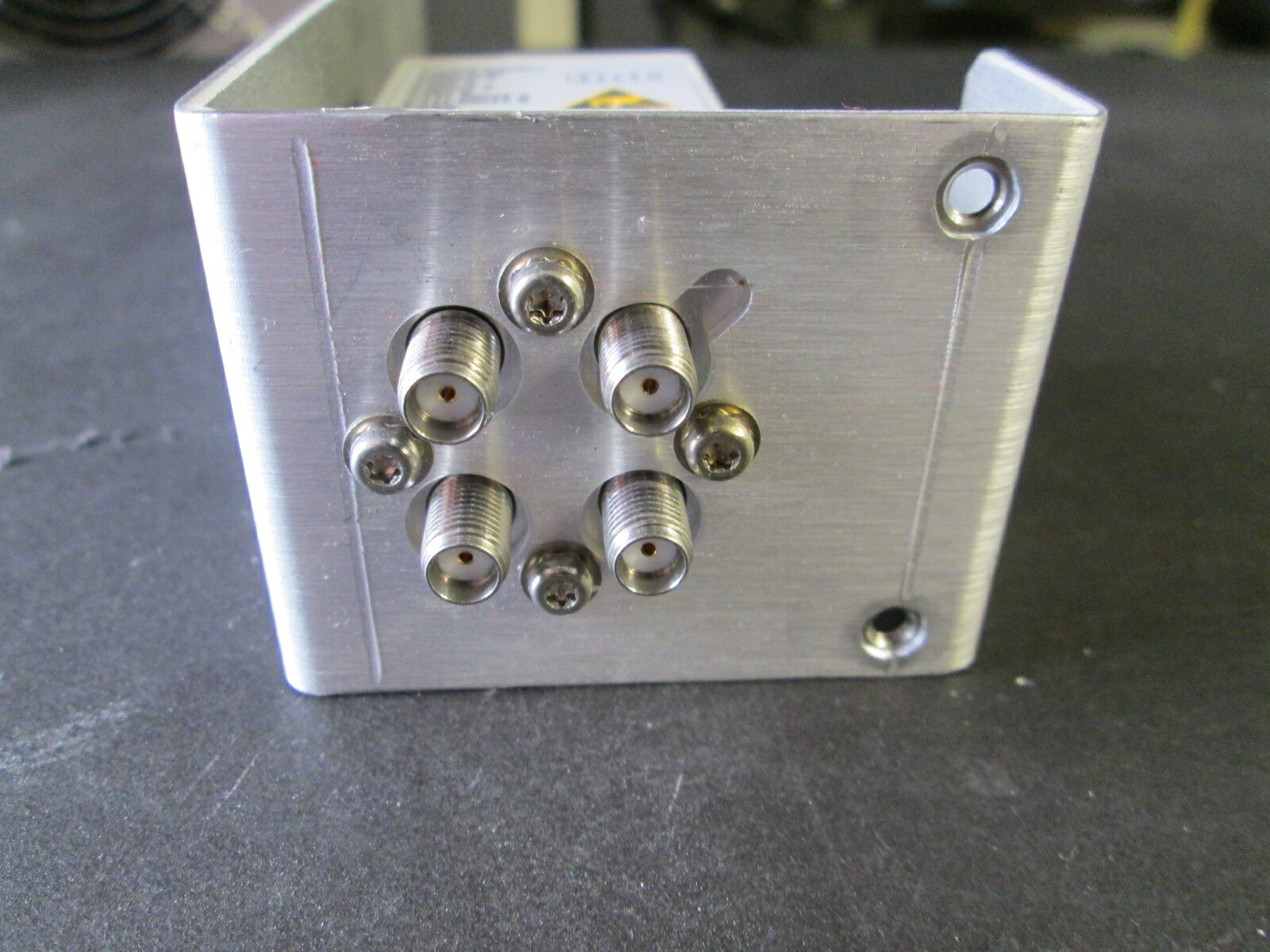 Coaxial Transfer Switch DC to 26.5 GHz Agilent 87222C with Bracket & Cable!