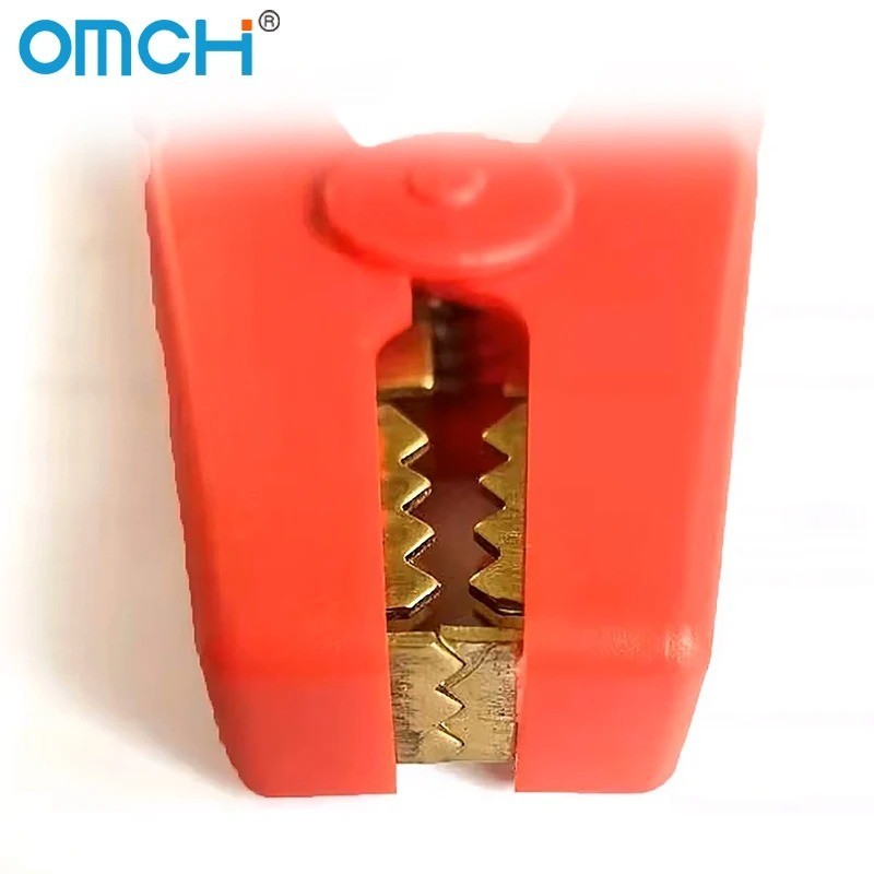 2PCS Car Alligator Clips Crocodile Clip Battery Test Clamps 150A Red Black