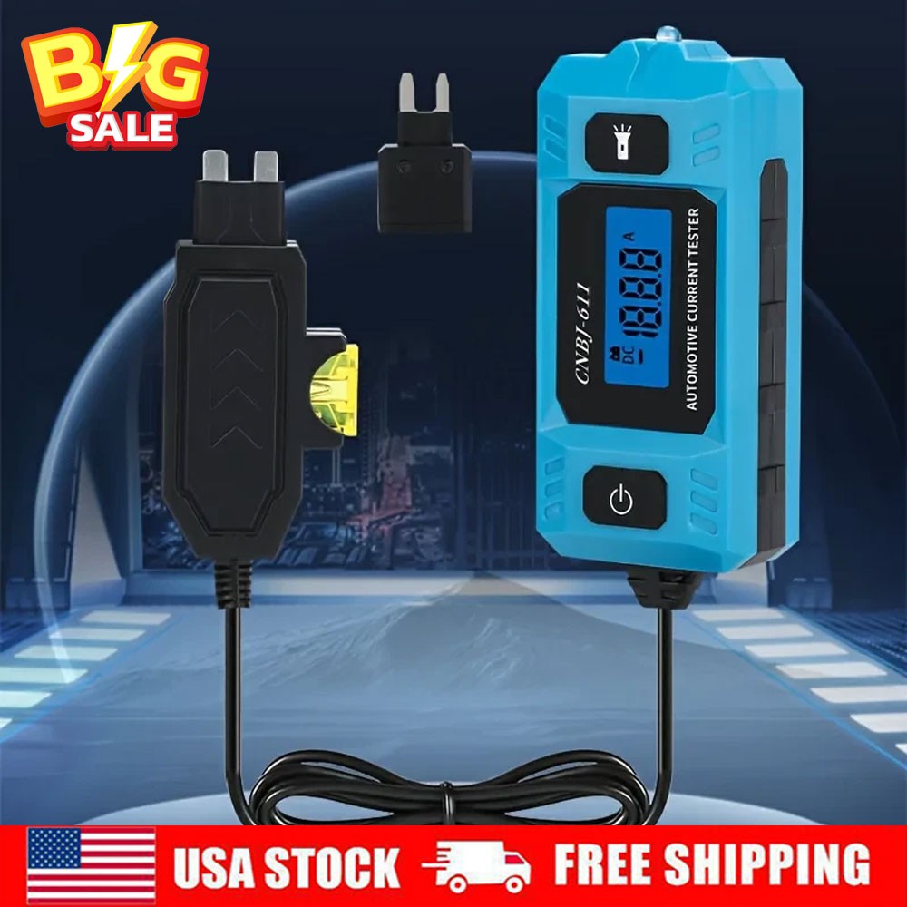 Automotive Circuit Fault Probe Tester,Portable High-Precision Current Tester 20A