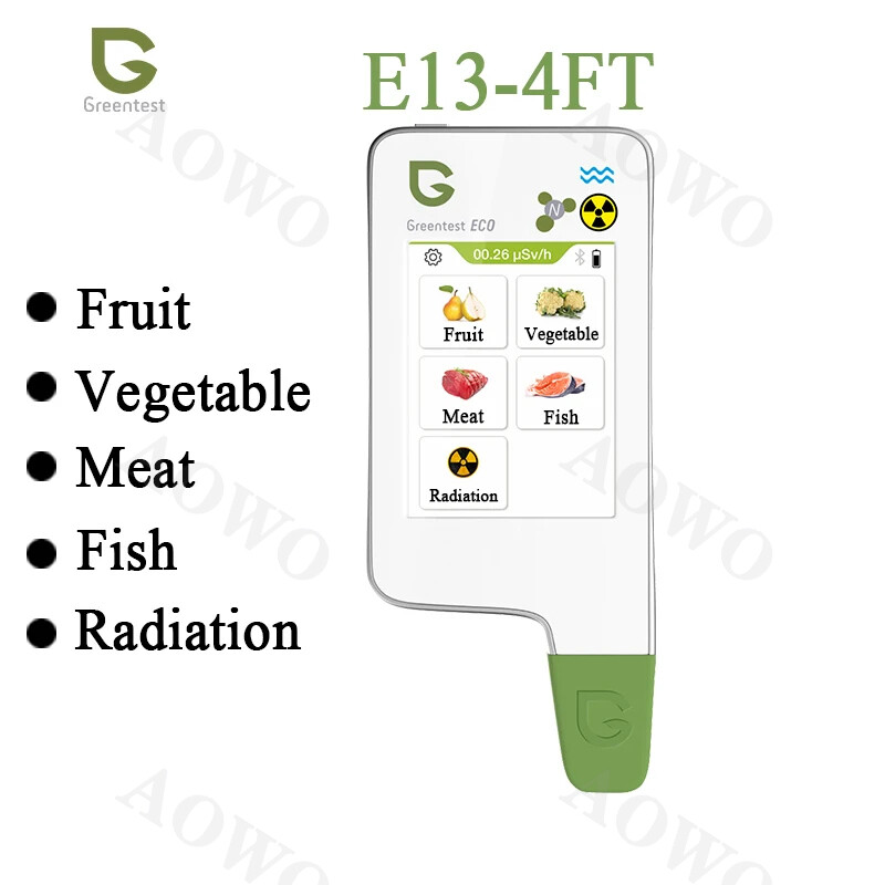 Greentest Eco 4 Nitrate Tester Radiation Geiger Counter English Dosimeter