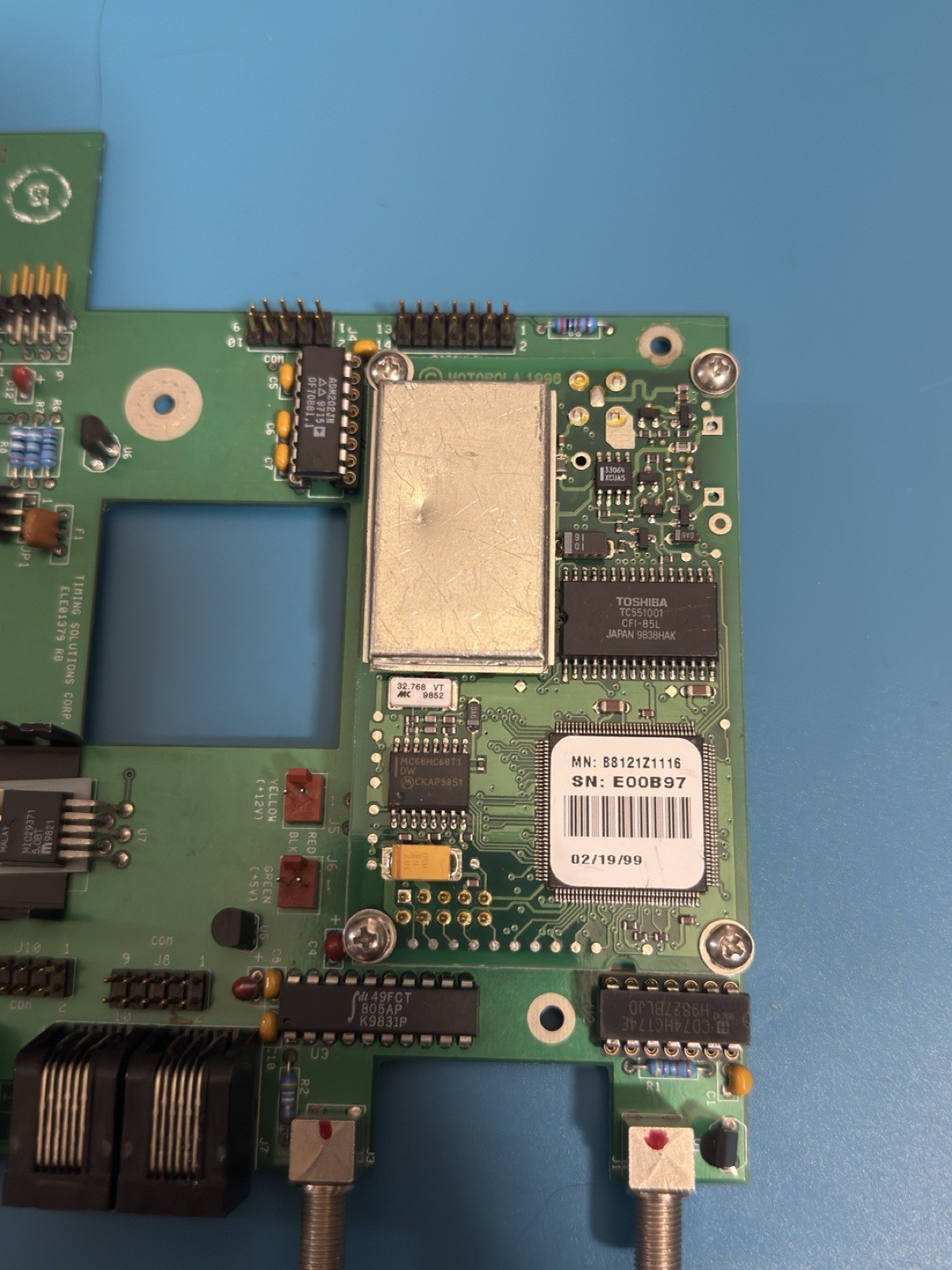 Timing Solutions Corp GPS board With Motorola Module