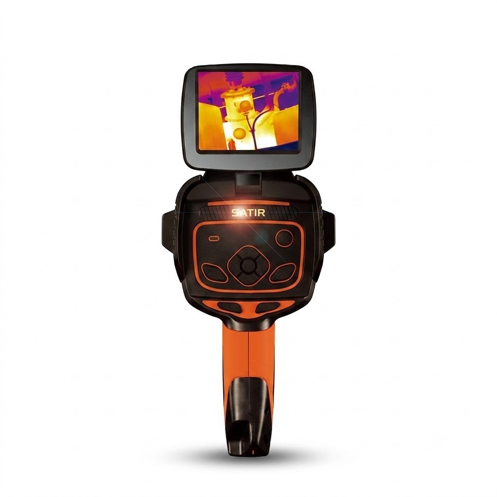 SATIR D600 Thermal Imaging Camera 640×480 IR Auto Focus Laser Rangefinder -20-65