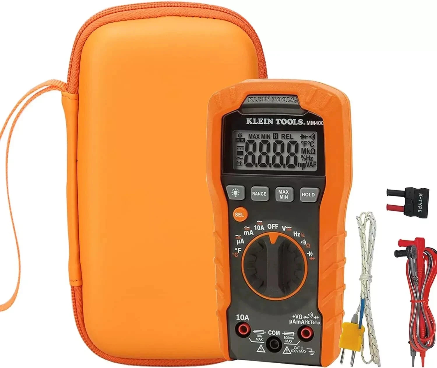 Klein Tool Case for MM300/325/400/420 Digital Multimeter Hard Travel CASE ONLY