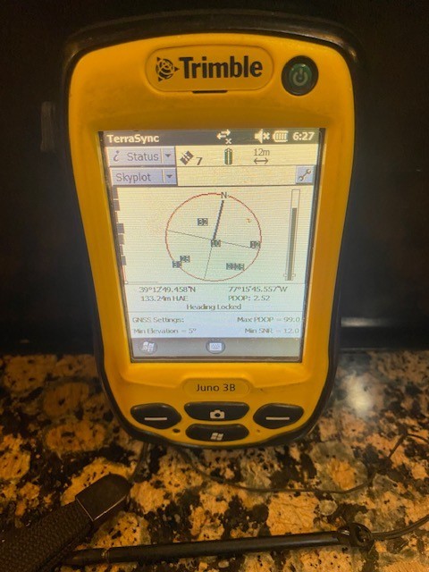 Trimble Juno 3B Handheld Data Collector GPS – With Terrasync 5.6