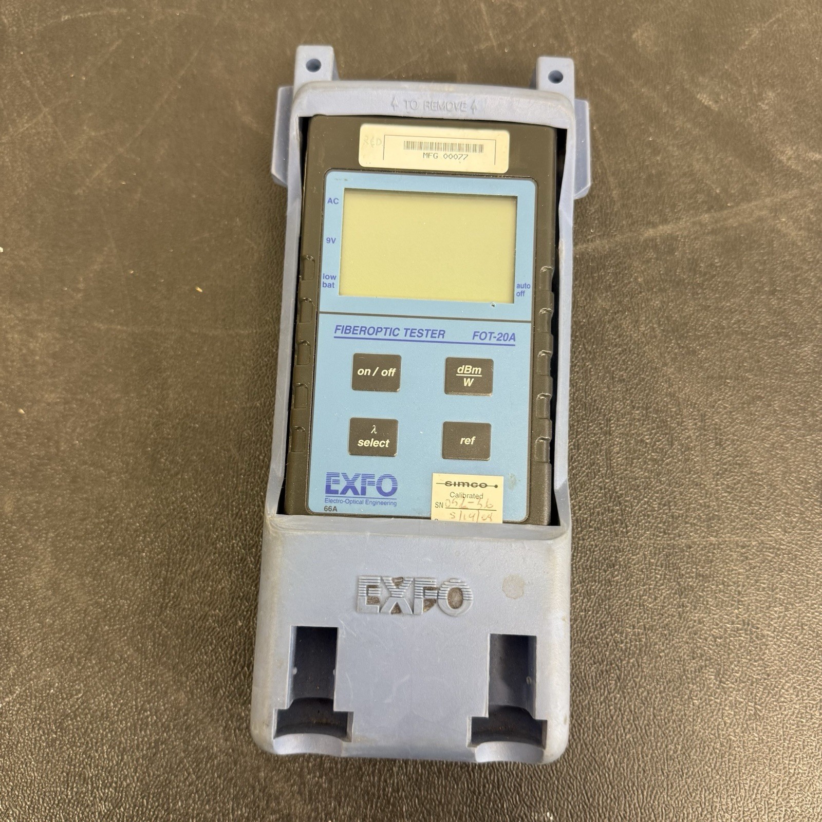 EXFO Engineering Fiber Optic Tester Technology FOT-20A EXFO FOA-54 SC Adapter