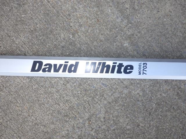 David White Model 7703 Surveyor Grade Rod 9ft Aluminum 3 Section survey tool A+