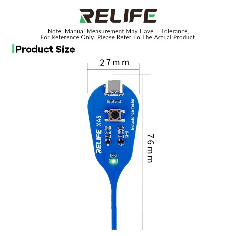 1pc Blue Non Contact Inductance Tester PCB Repair Diagnostic Tool – NEW