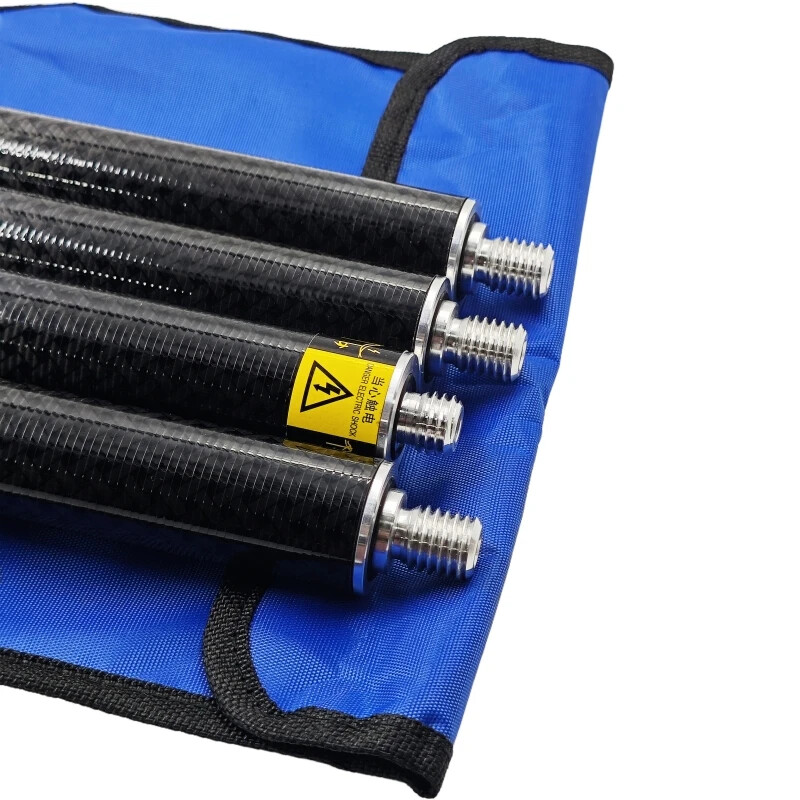 NEW GPS RTK POLE 1.8M Carbon Fibre Survey Poles GPS SURVEYING WITH BLUE BAGS