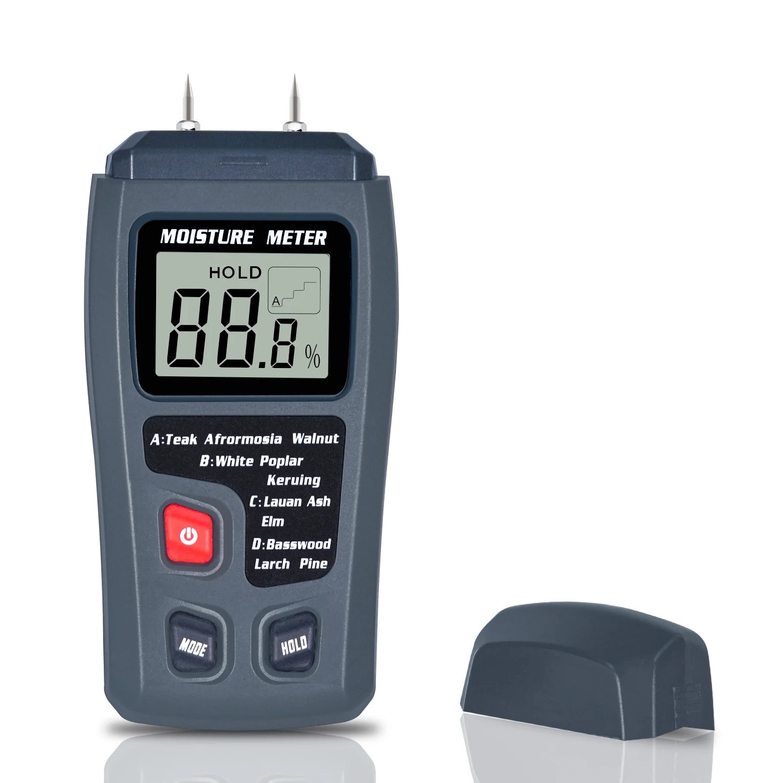 Digital LCD Wood Moisture Meter Detector Tester Wood Firewood Paper Cardboard