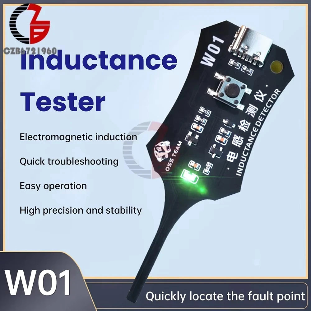 Universal Inductance Tester W01 Inductor Detectors With Compactly Construction