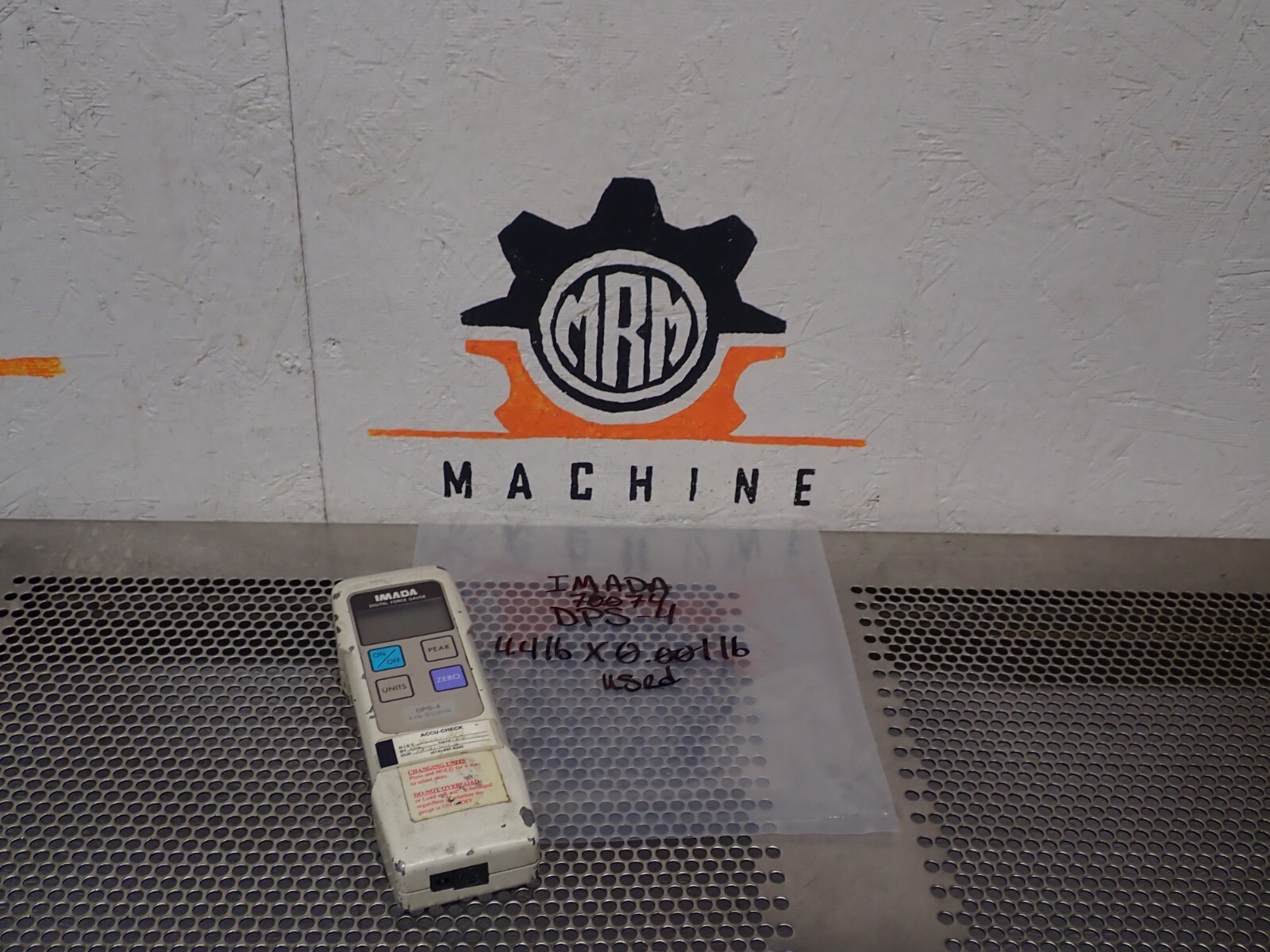 IMADA 70074 DPS-4 Digital Force Gauge 4.4lb x 0.001lb Used With Warranty