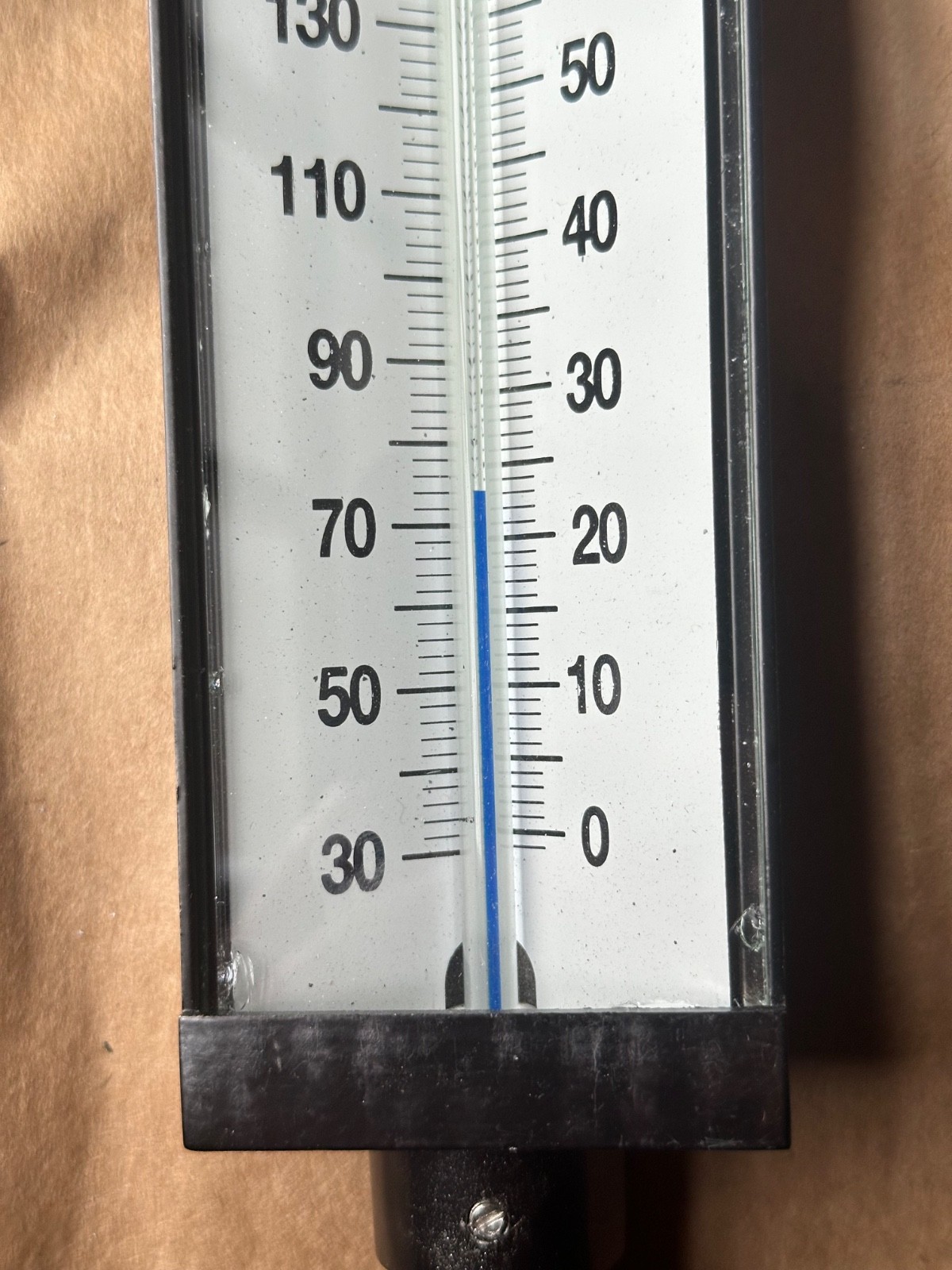 DWYER ITA9355D Industrial Thermometer 30-240F 0-120C 9″ Case 3-1/2″ Stem