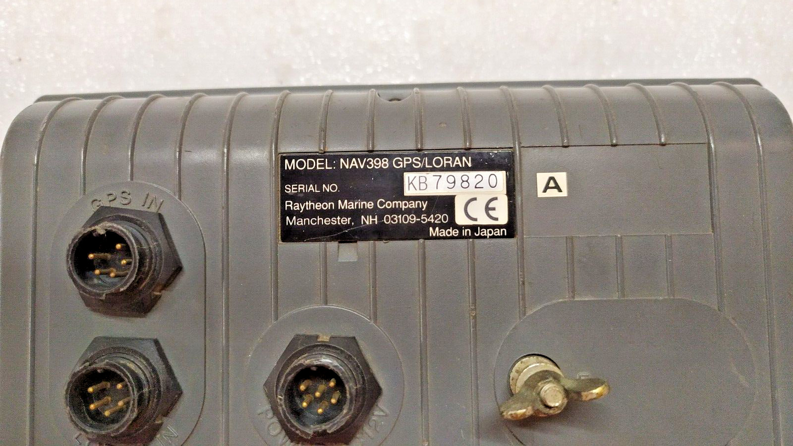 RAYTHEON NAV 398 Marine Location Plotter Boating Navigation Display