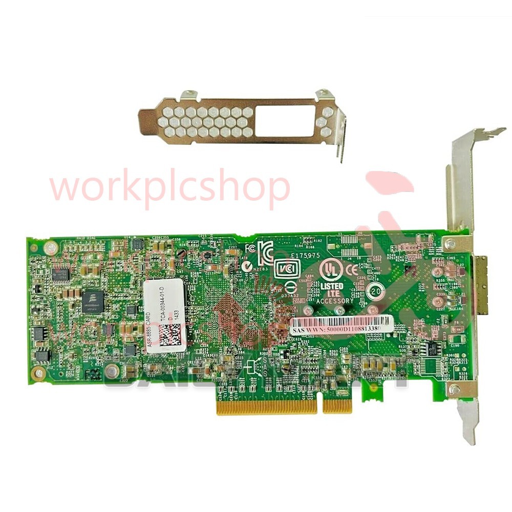 New In Box ADAPTEC RAID 8885 12Gb SAS Controller ASR-8885 +AFM-700 BBU