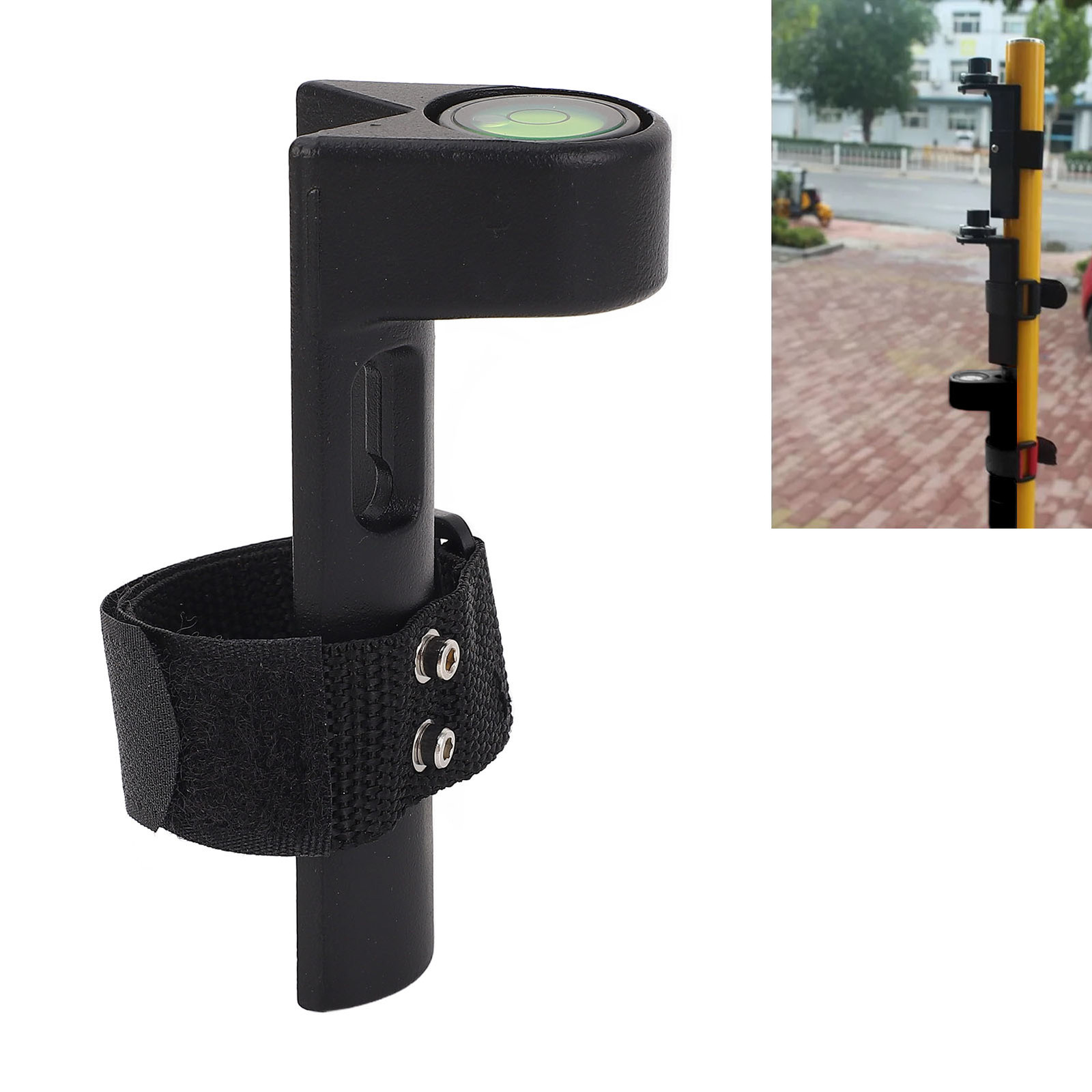 Grade Rod LevelSurvey Rod Bubble Level For Round And Rectangular Bars♡