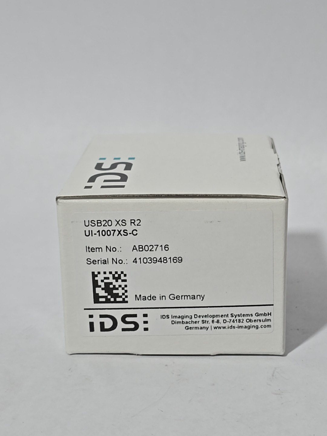 IDS uEye XS Industrial Camera USB20 XS R2 UI-1007XS-C