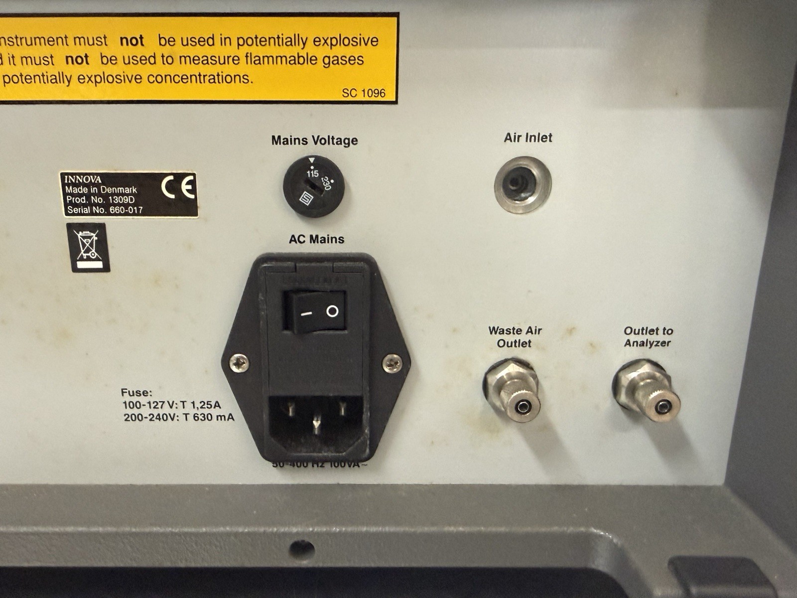 INNOVA AirTech 1309 Multipoint Gas Sampler 12-Port Module – As-Is