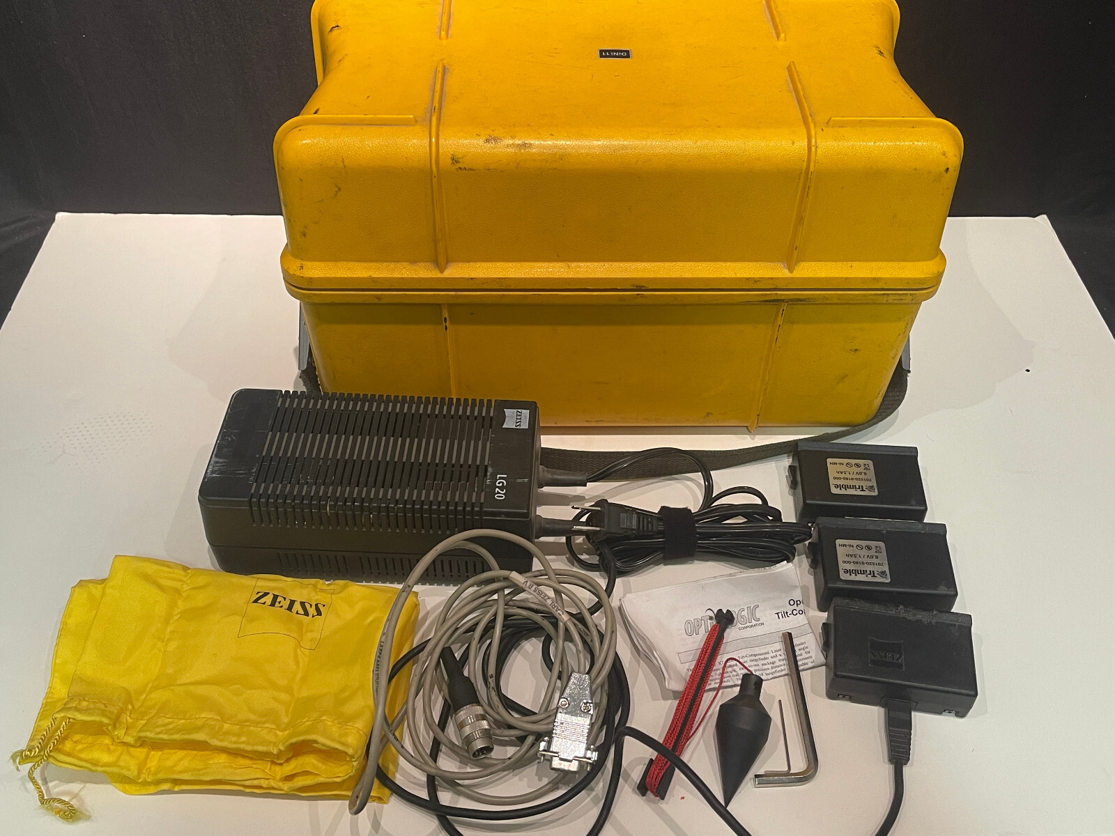 Carl Zeiss Trimble Automatic Digital Laser Surveyor Level Tilt Compensated