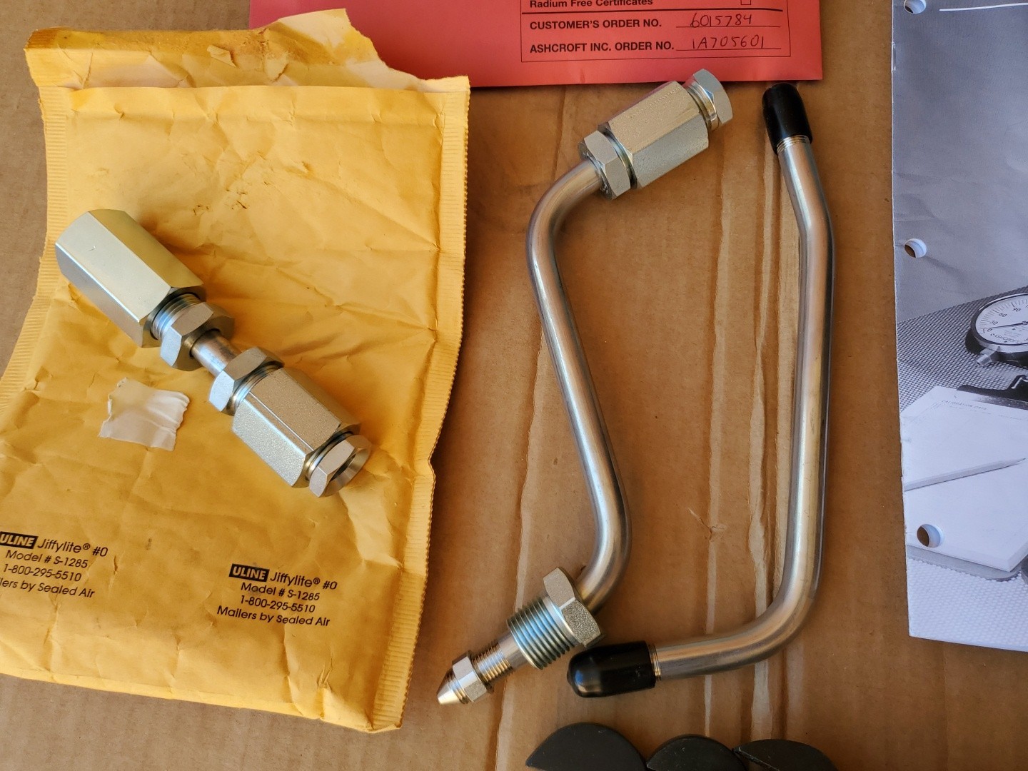 Ashcroft Portable Dead Weight Tester 5,000lb Hydraulic Pressure 1327 DG4-50