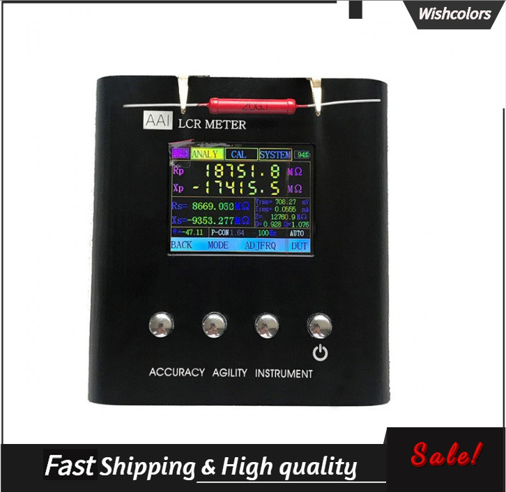LCR Meter LCR Component Tester LCR Tester 2.4″ TFT Color Screen Chinese English
