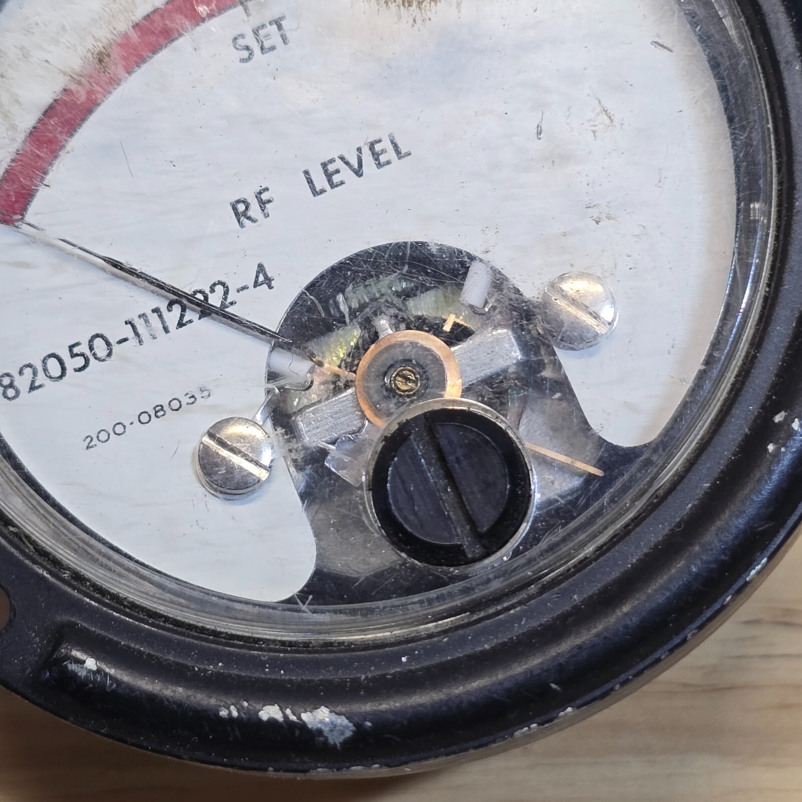 Unbranded RF Level Gauge Electrical Model 200-08035 82050-111222-4 Round