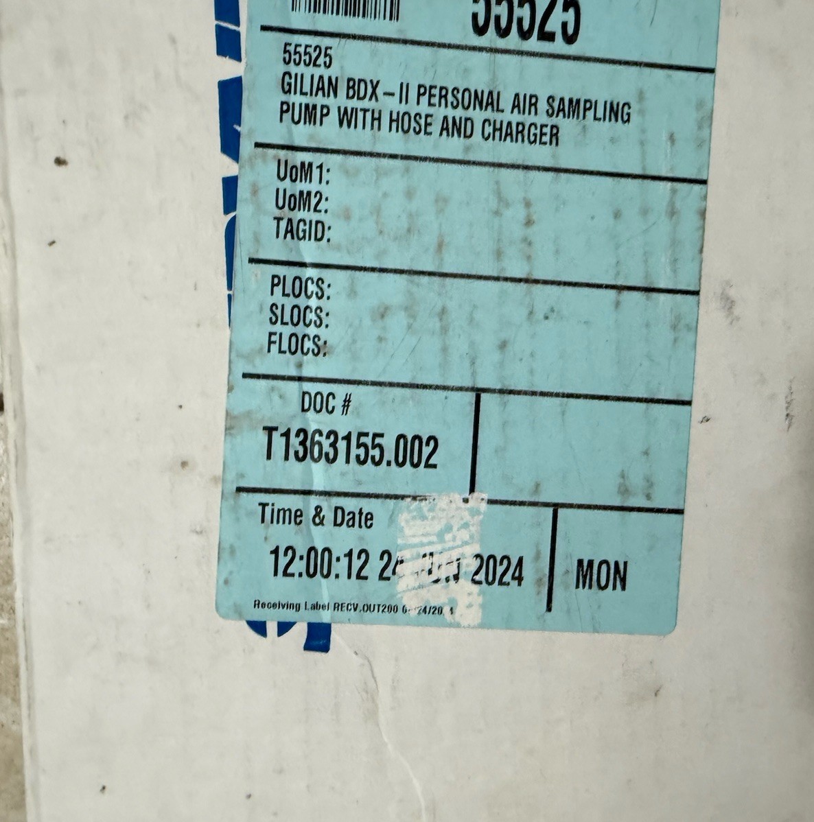 Sensidyne Gilian BDX II Abatement Air Sampler Industrial Testing Unit Open Box