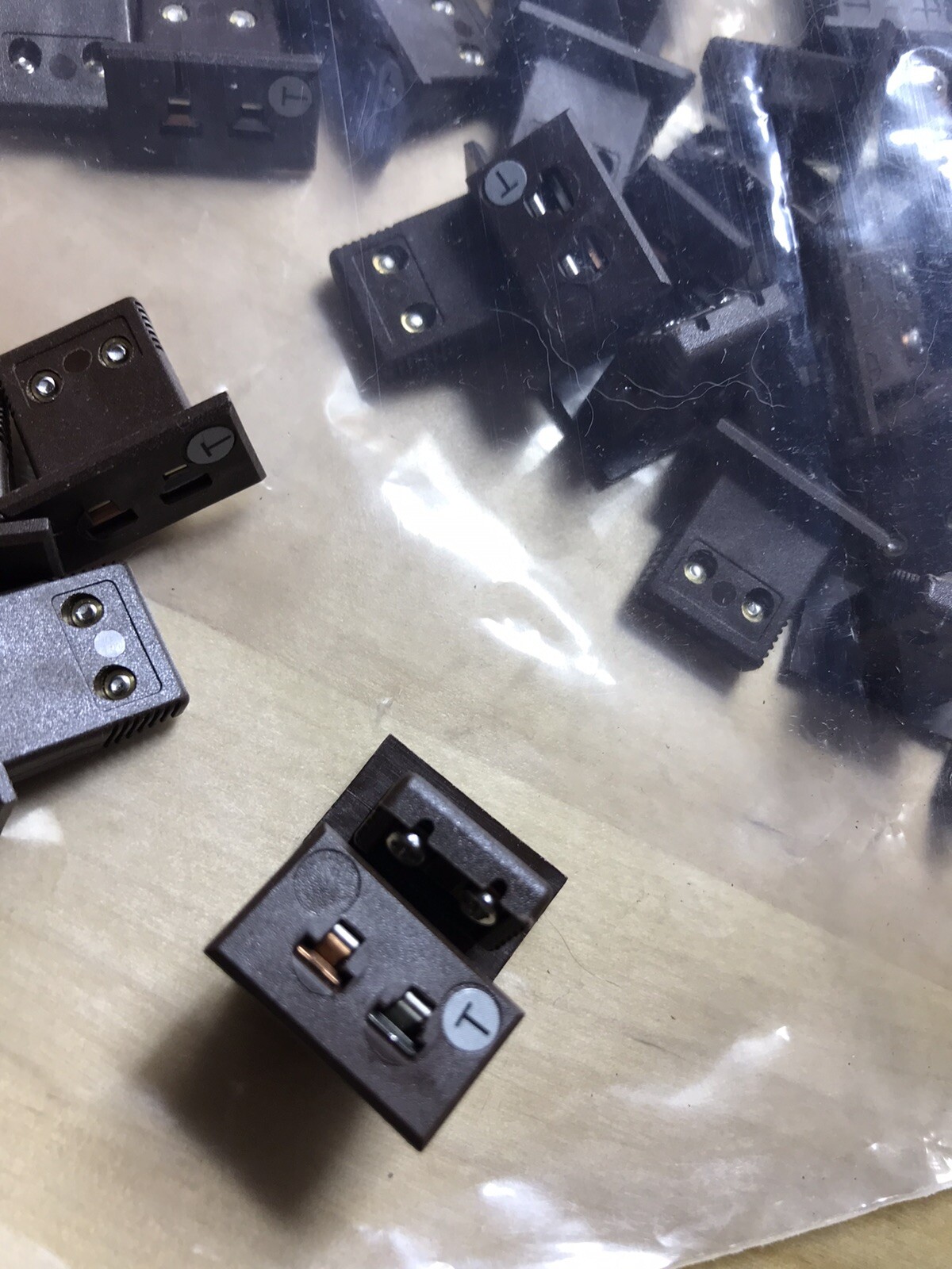 100 – Miniature Rectangular Thermocouple Connector Fascia Socket IM-T-FF LOT