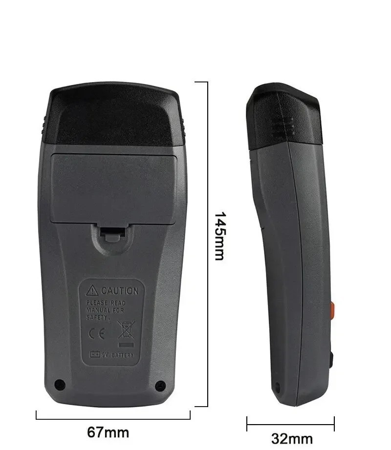 Digital LCD Wood Moisture Meter Detector Tester Wood Firewood Paper Cardboard