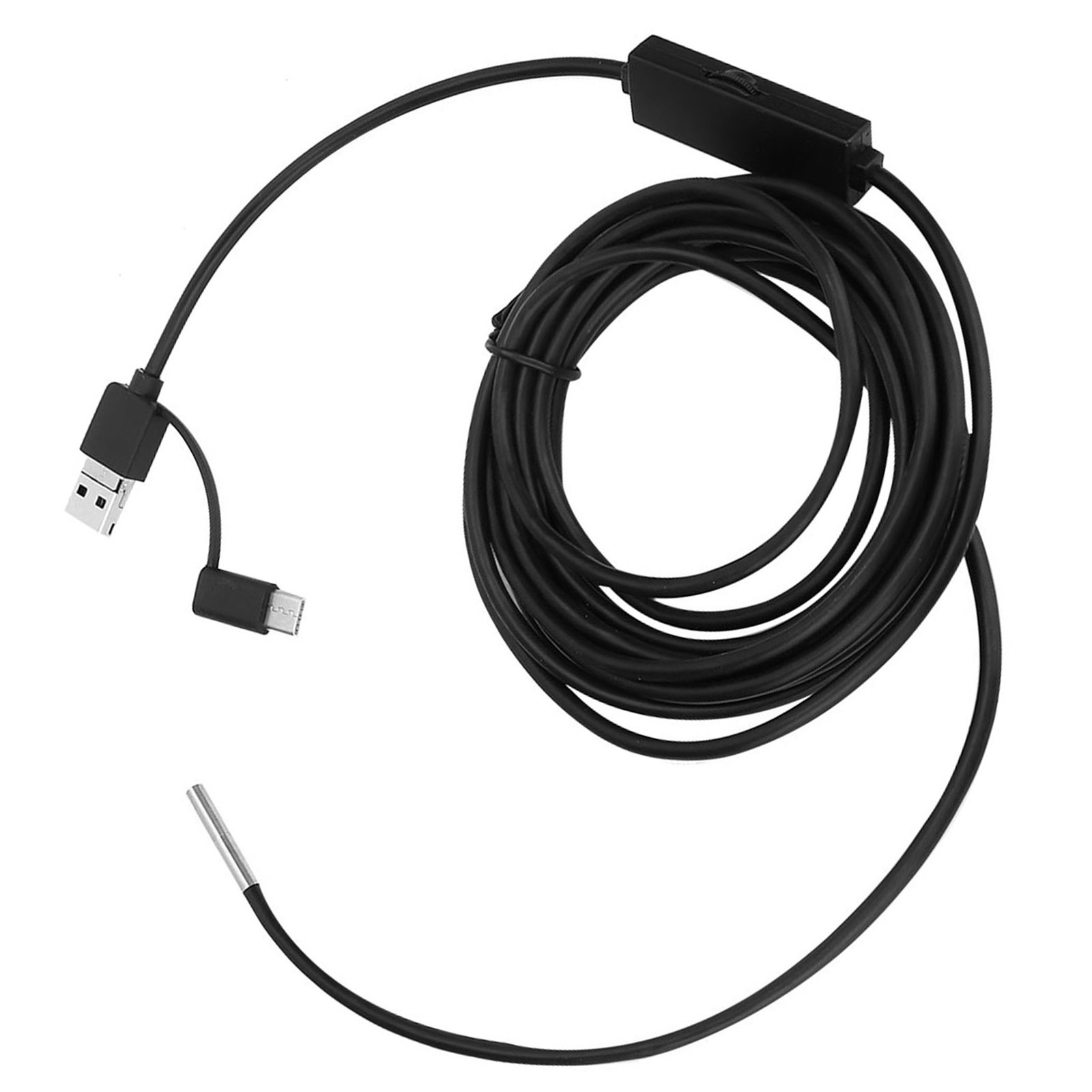 (3.5m Cable)3 In 1 For TypeC Mobile Phone 3.9mm Lens High Definition