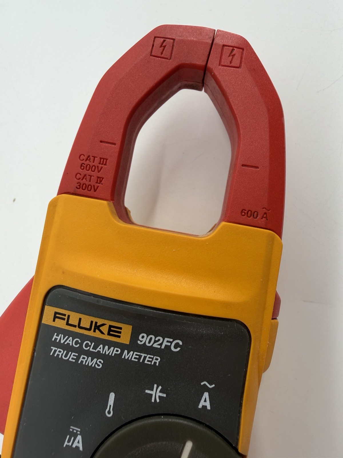 Fluke 902FC True RMS HVAC Clamp Meter TESTED As-Is No Temp Probe Free Shipping