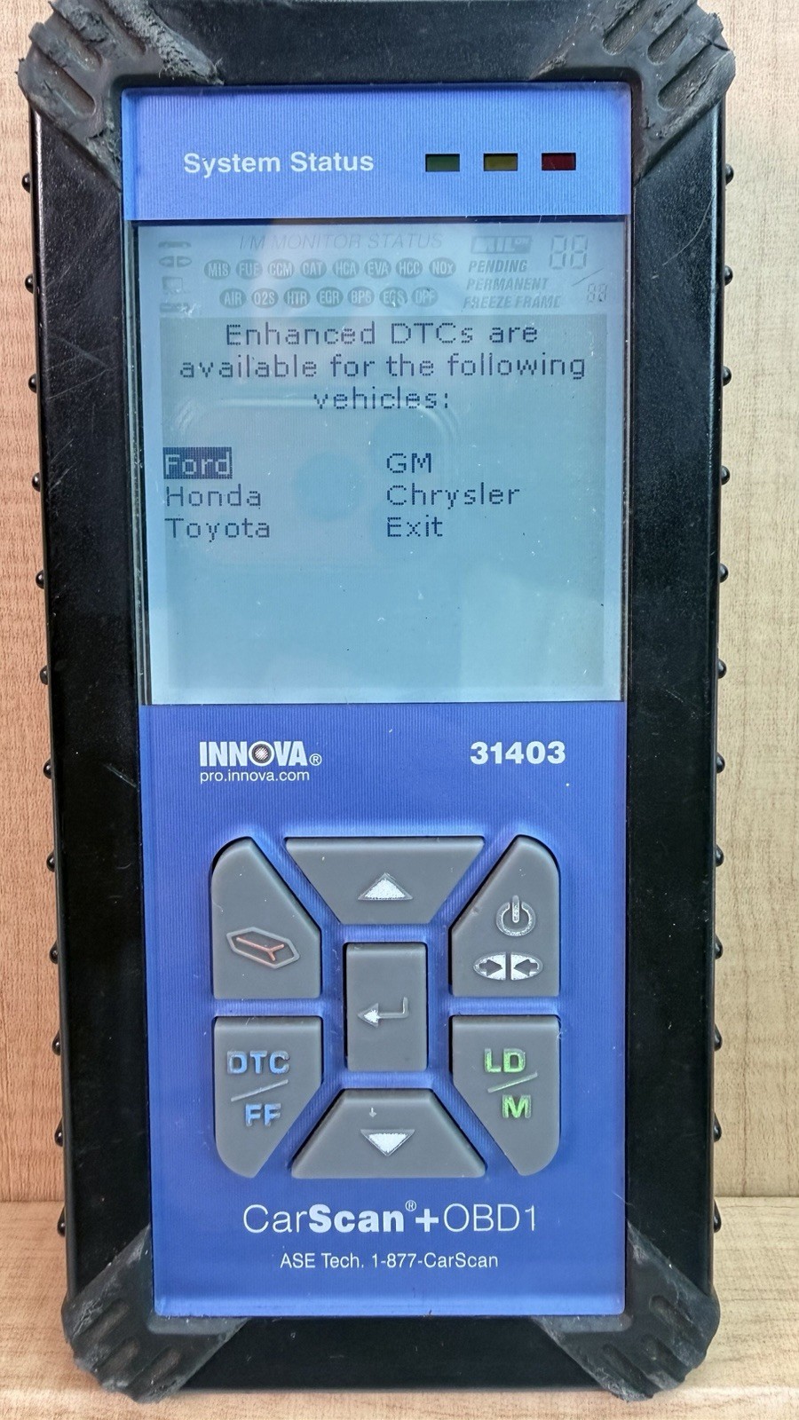 INNOVA CARSCAN OBD1 31403 (P20033907)