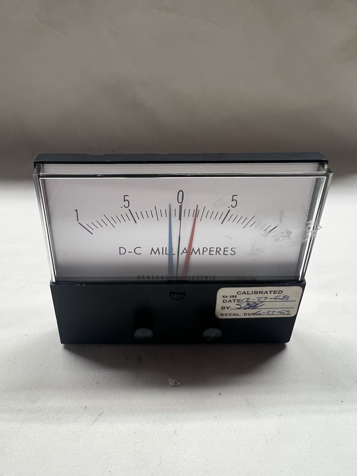 General Electric Meter Relay Indicator Set-Point Control Unit D-1255K16 705
