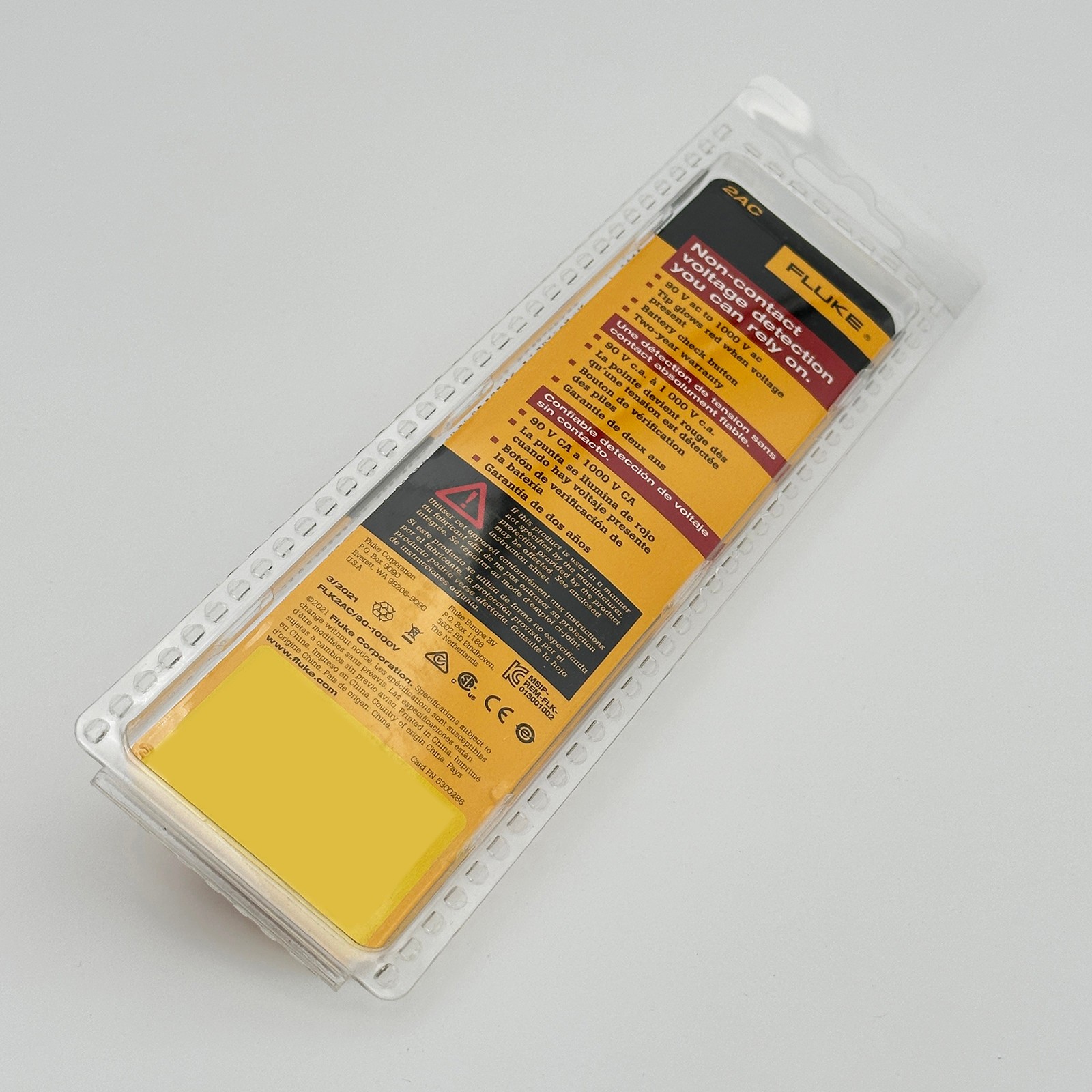 Fluke 2AC 90-1000V Non-contact Voltage Tester ACV Detector CAT IV Voltalert