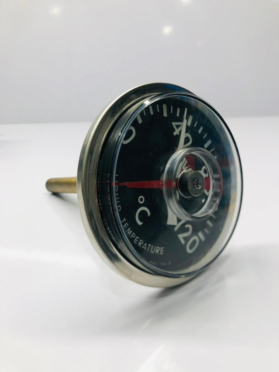 QUALITROL CORP DAL-104-8 0-120 *C LIQUID TEMPERATURE GUAGE FREE FAST SHIP