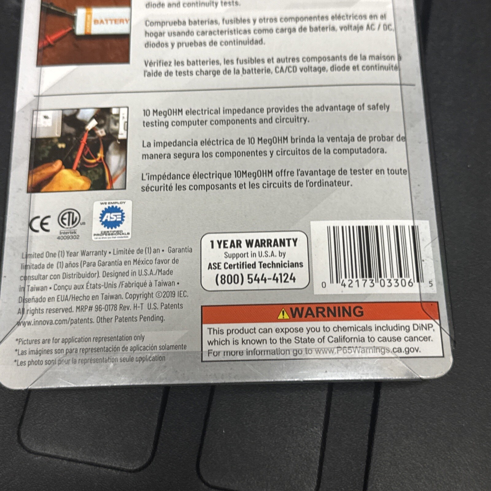 Innova Auto Ranging Digital Multimeter EPI3320 Brand New!