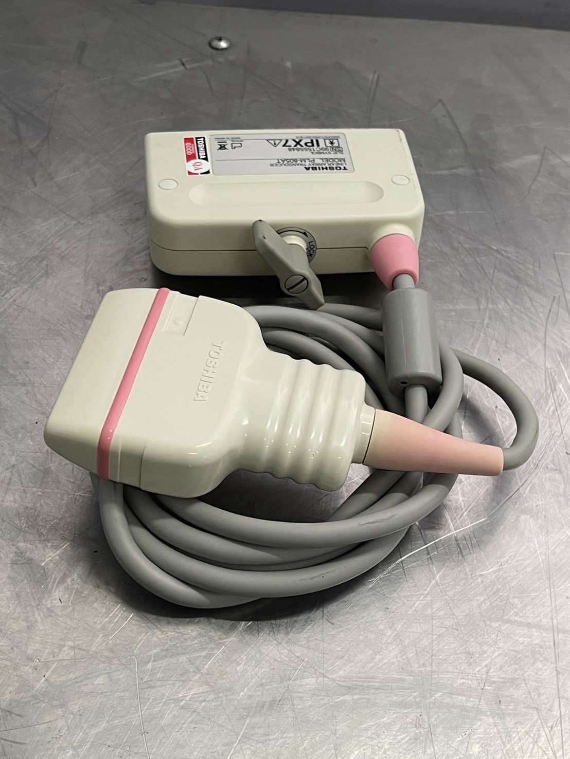 Toshiba PLM-805AT Linear Array Imaging Probe 8MHz Transducer Japan – AS IS