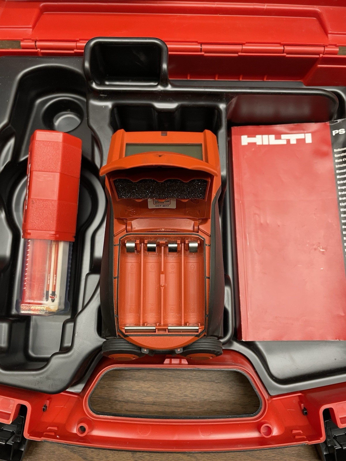Hilti PS 50 Multi-Purpose Construction Scanner Multidetector Handheld Cordless